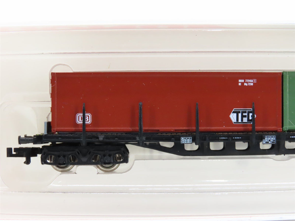 N Scale Arnold 4752 DB TFG Jeuro Container Carrier Wagon
