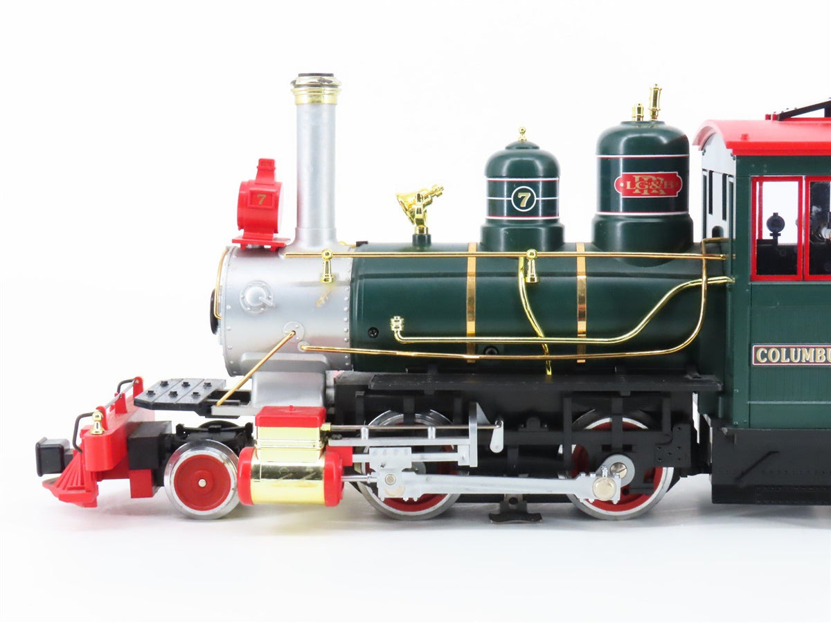 G Scale LGB 23252 Columbus Forny 2-4-4 Steam Locomotive #7 w/ DCC &amp; Sound