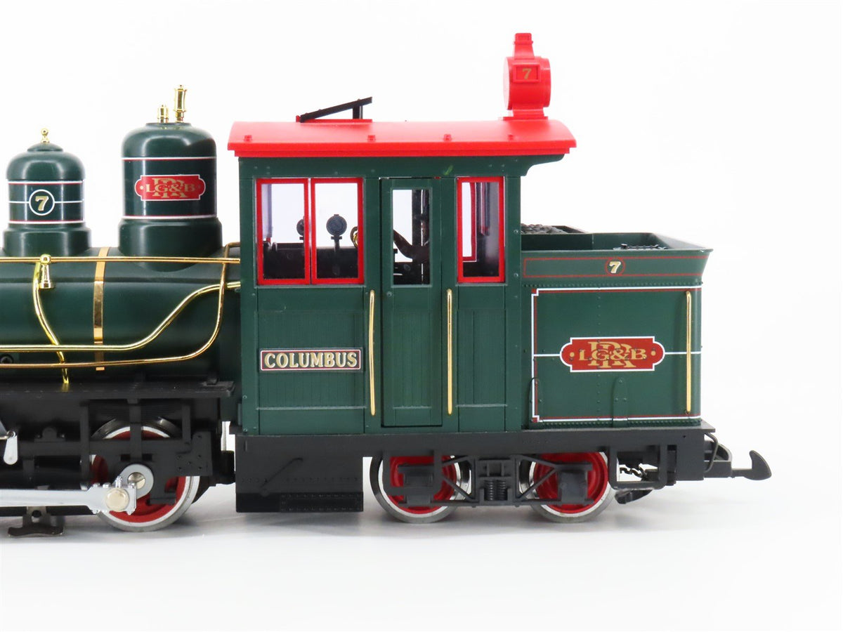 G Scale LGB 23252 Columbus Forny 2-4-4 Steam Locomotive #7 w/ DCC &amp; Sound