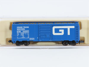 N Scale Atlas 34081 GTW Grand Trunk Western 40' Single Door Box Car #516891