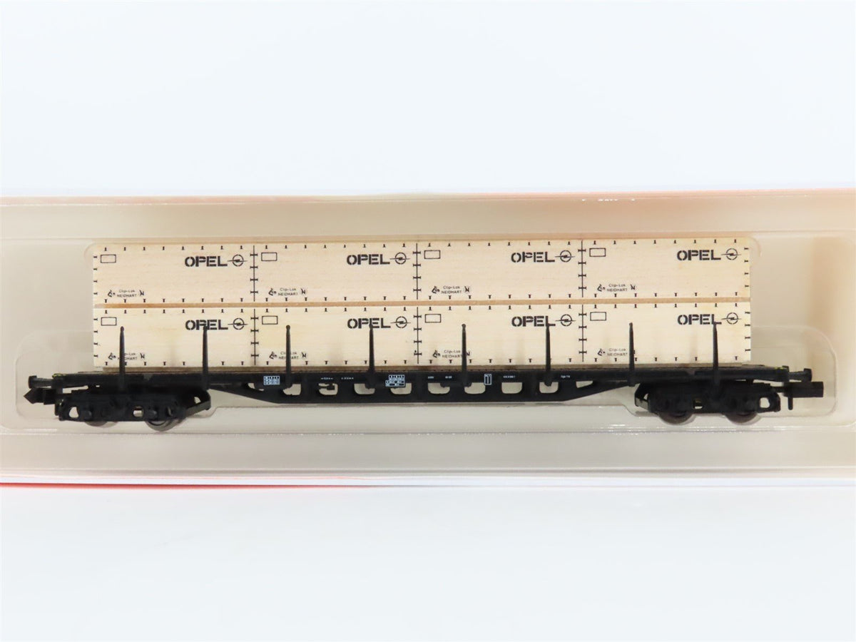 N Scale Arnold 4759 Opel Container Carrier Wagon
