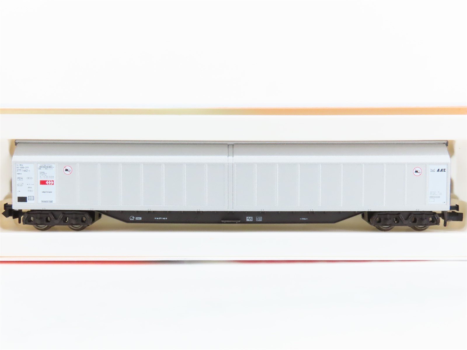N Scale Arnold 4837 AAE Ahaus Alstätter Eisenbahn Sliding Wall Wagon