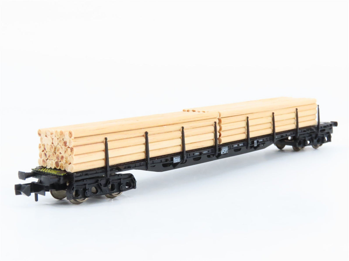 N Scale Arnold 4765 European Flat Car w/ Lumber Load
