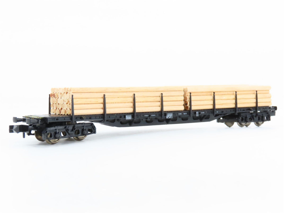 N Scale Arnold 4765 European Flat Car w/ Lumber Load