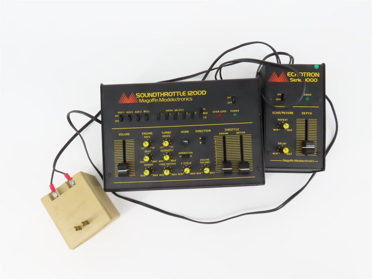 Magoffin Sound Throttle 1200D &amp; Echotron Seris 1000 Sound Transformer
