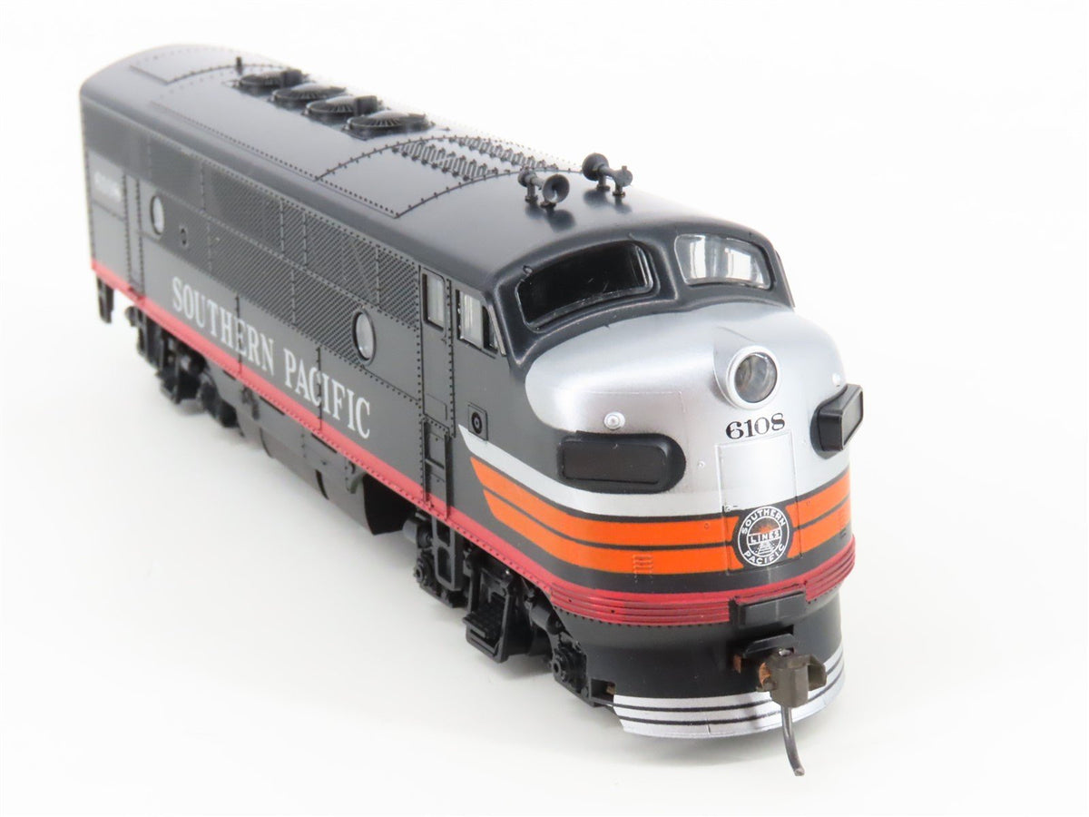 HO Stewart/KATO SP Southern Pacific &quot;Black Widow&quot; EMD F3A Ph 2 Diesel #6108