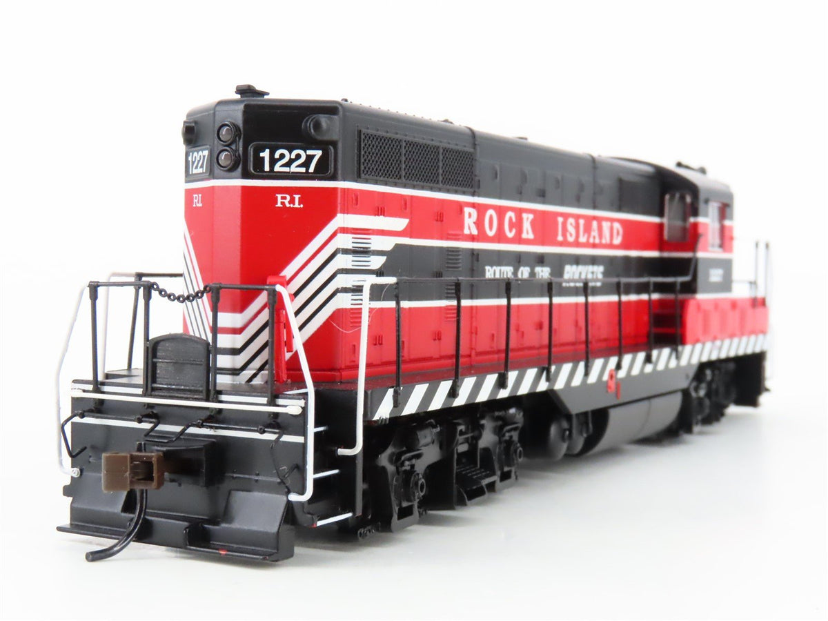 HO Bachmann 65603 RI Rock Island &quot;Rockets Route&quot; GP7 Diesel #1227 w/ DCC &amp; Sound