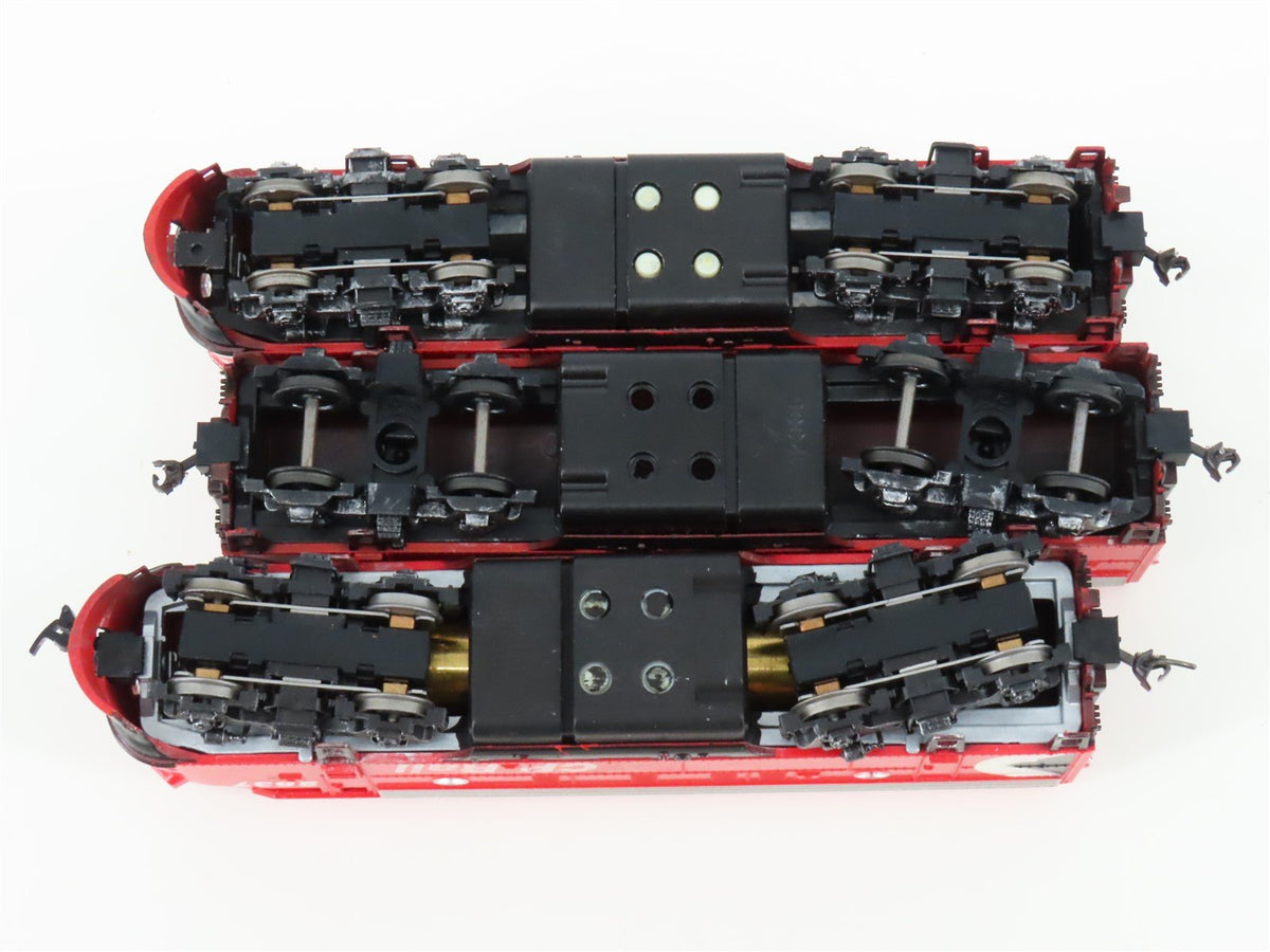 HO Scale Athearn CP Rail Canadian Pacific EMD F7A/B/A Diesel 3-Unit Set - Custom