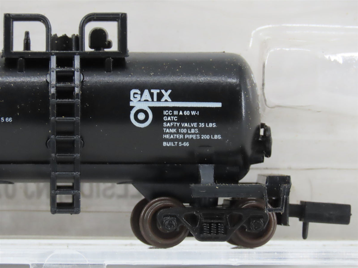 N Scale Atlas 3249 GATX Corporation &quot;Beer Can&quot; Shorty Tank Car #7660