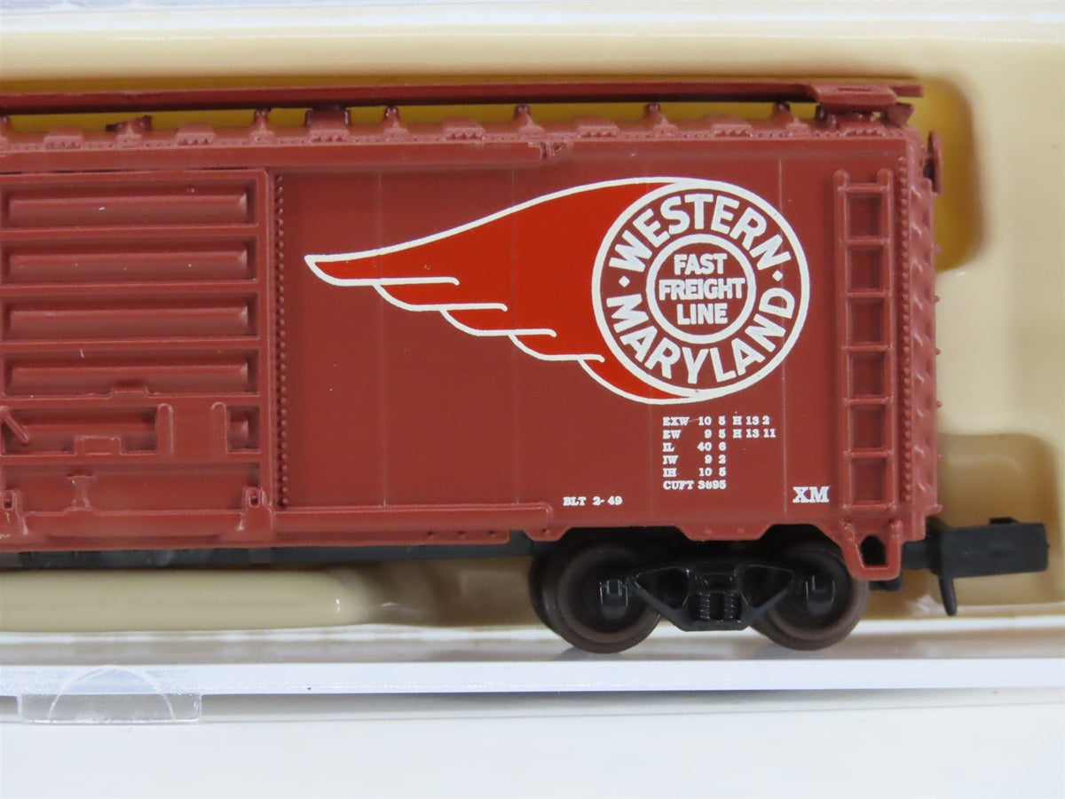 N Atlas 34411 WM Western Maryland &quot;Fast Freight Fireball&quot; 40&#39; Box Car #29140