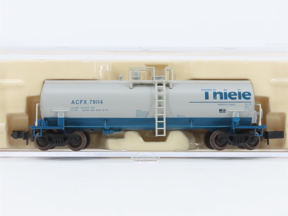 N Scale Atlas 34841 ACFX Thiele Kaolin Tank Car #79114
