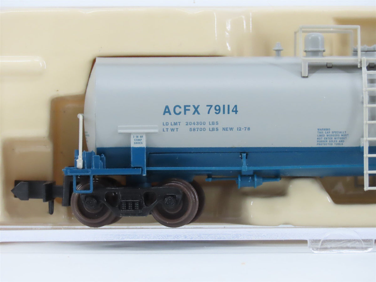 N Scale Atlas 34841 ACFX Thiele Kaolin Tank Car #79114