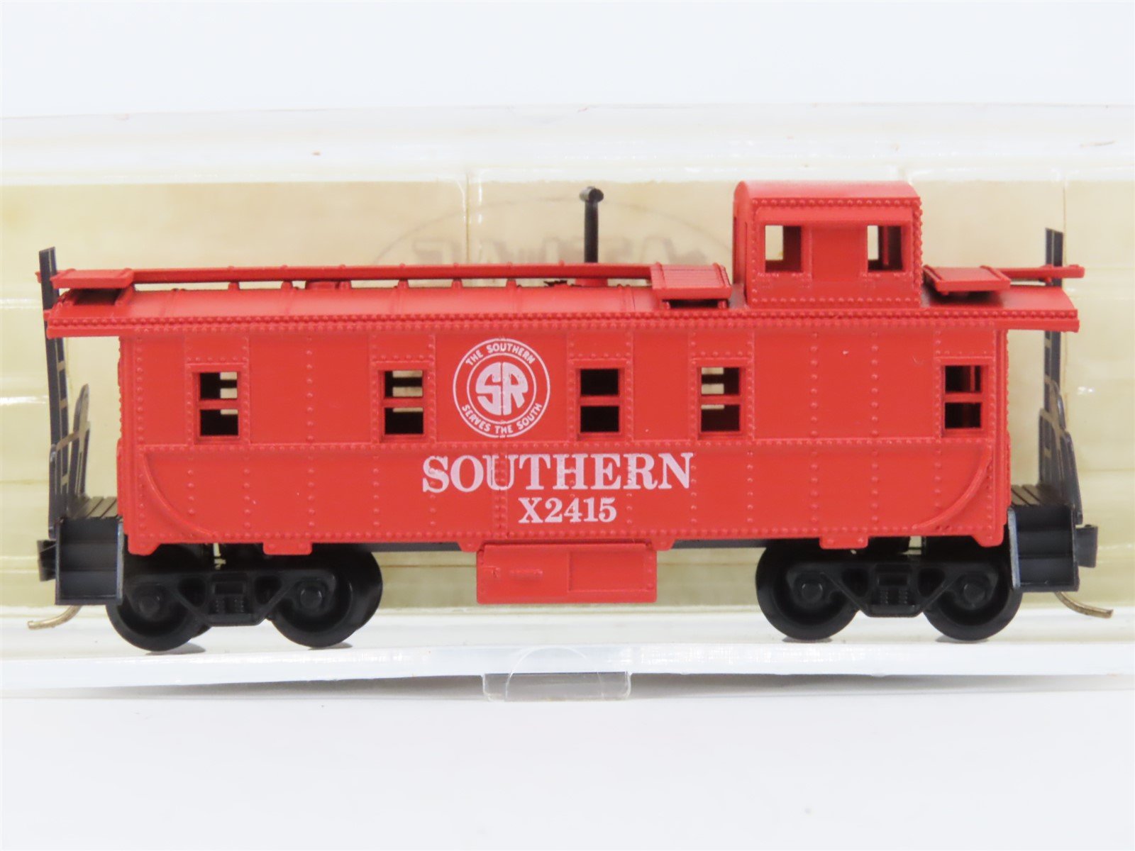 N Scale Atlas 3573 Southern Railroad Offset Cupola Steel Caboose #X2415