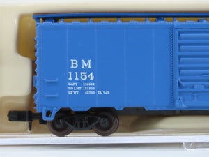 N Scale Atlas 34371 BM Boston & Maine 40' Single Door Box Car #1154