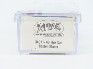 N Scale Atlas 34371 BM Boston & Maine 40' Single Door Box Car #1154