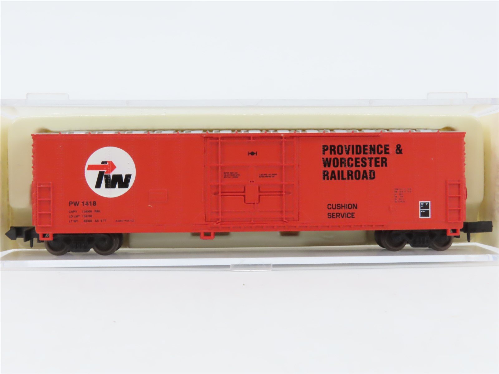 N Scale Atlas 33731 PW Providence & Worcester 50' FGE Box Car #1418