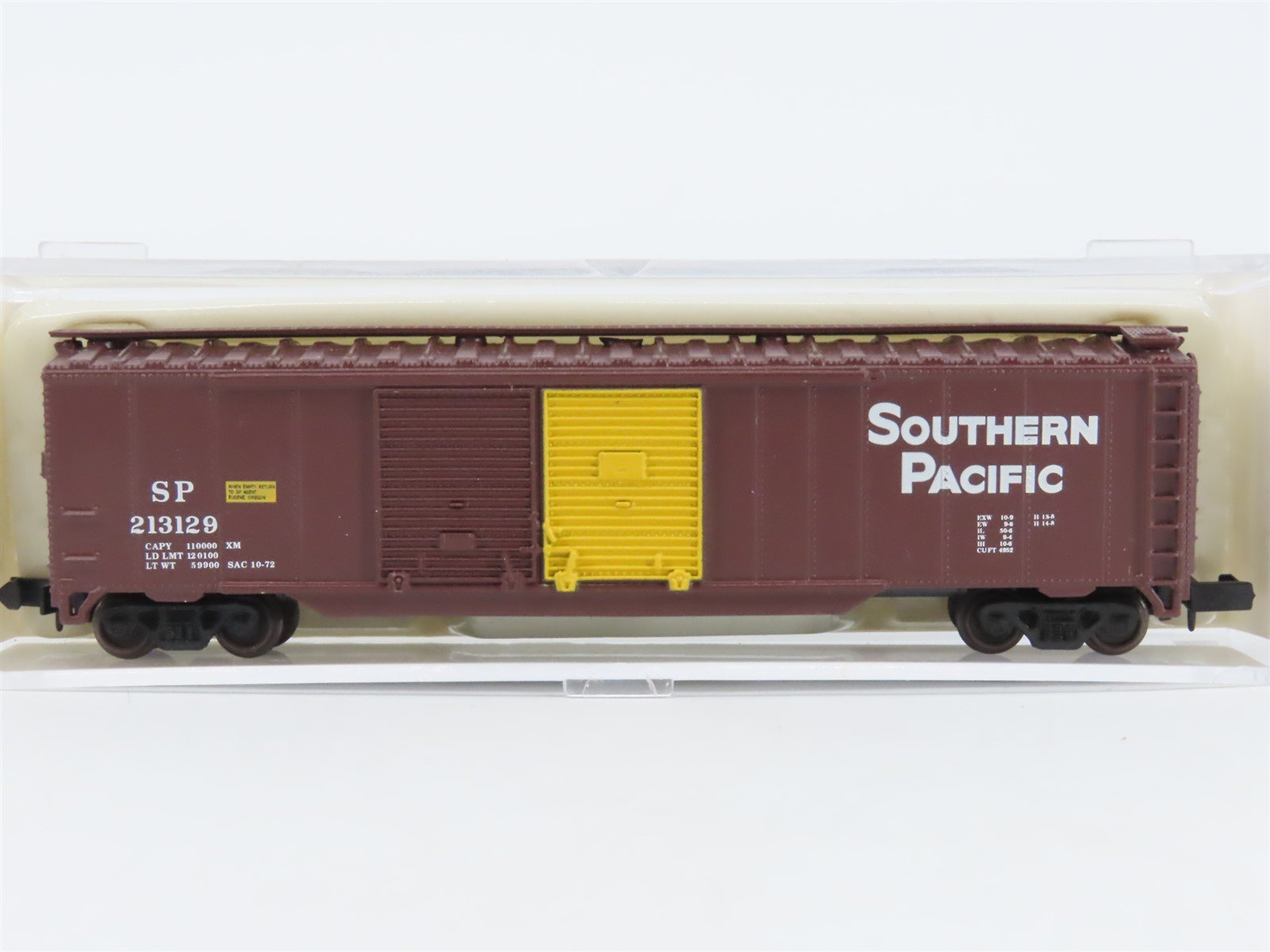 N Scale Atlas 36251 SP Southern Pacific 50' Double Door Box Car #213129