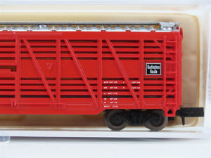 N Scale Atlas 35411 CB&Q Burlington Route 50' Stock Car #50509