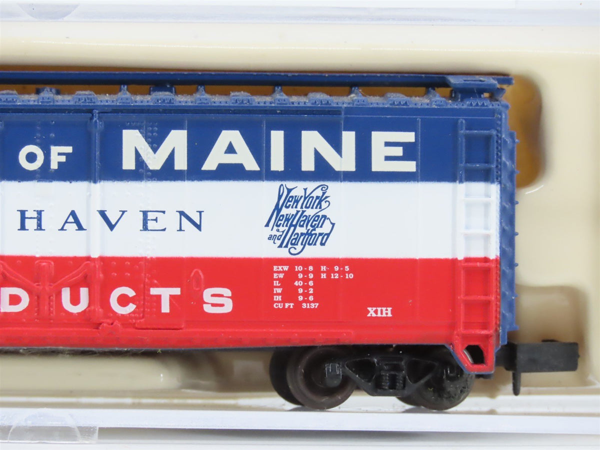 N Scale Atlas 33301 NH State Of Maine 40&#39; Plug Door Box Car #45073
