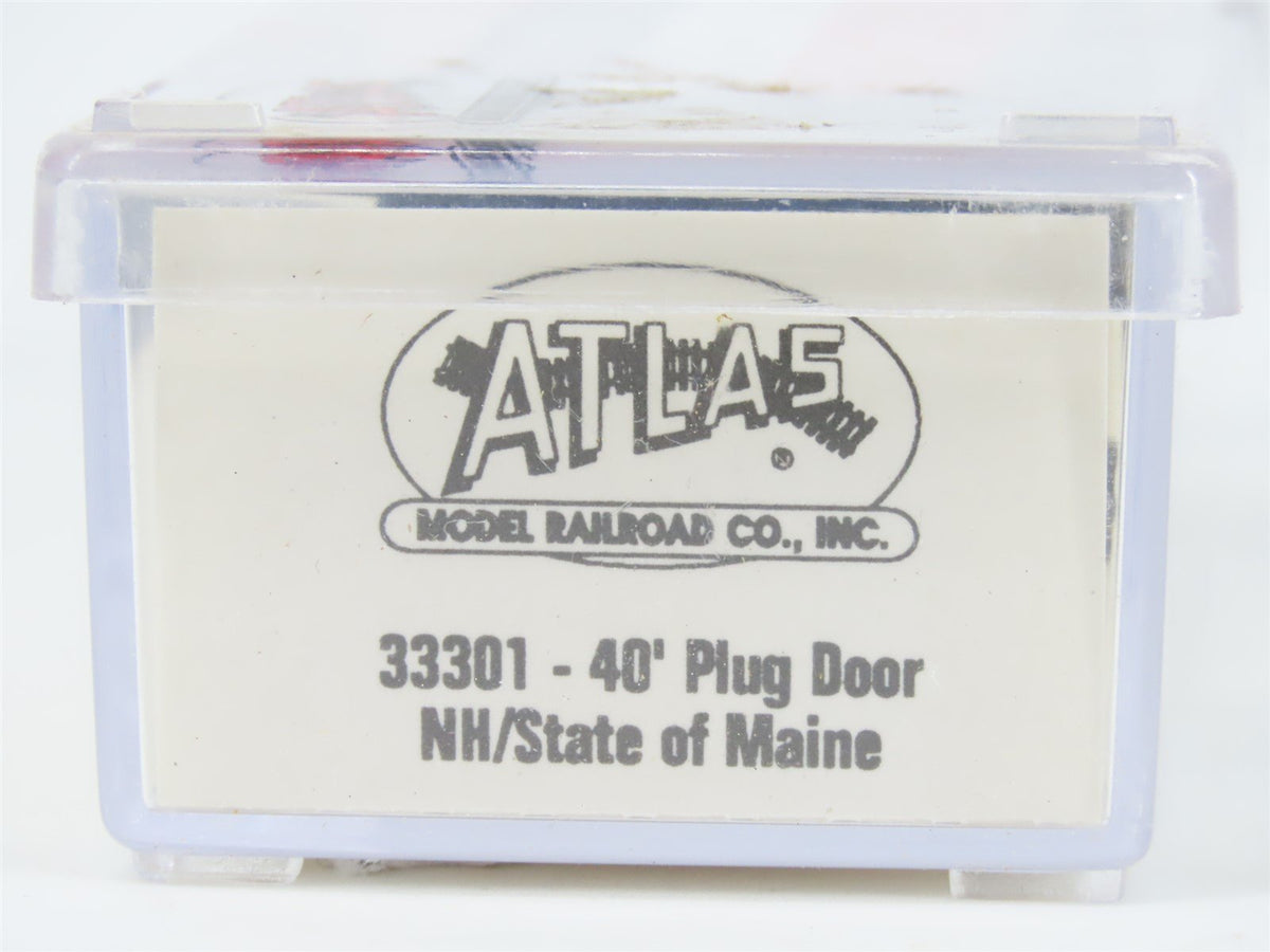 N Scale Atlas 33301 NH State Of Maine 40&#39; Plug Door Box Car #45073