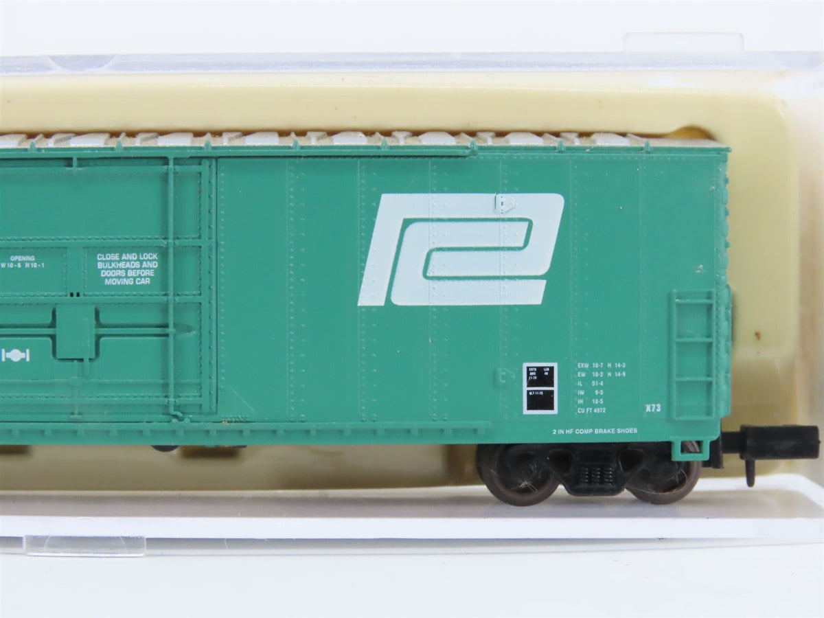 N Scale Atlas 33721 PC Penn Central 50&#39; FGE Plug Door Box Car #369281