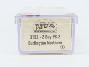 N Scale Atlas 3152 BN Burlington Northern 2-Bay Covered Hopper #424615