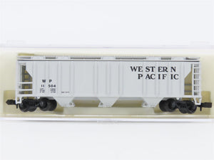N Scale Atlas 3735 WP Western Pacific 3- Bay Covered Hopper #11504