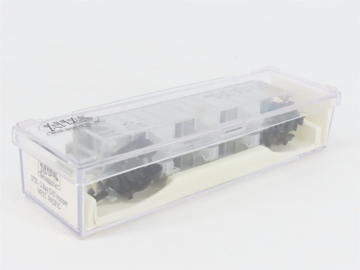 N Scale Atlas 3735 WP Western Pacific 3- Bay Covered Hopper #11504