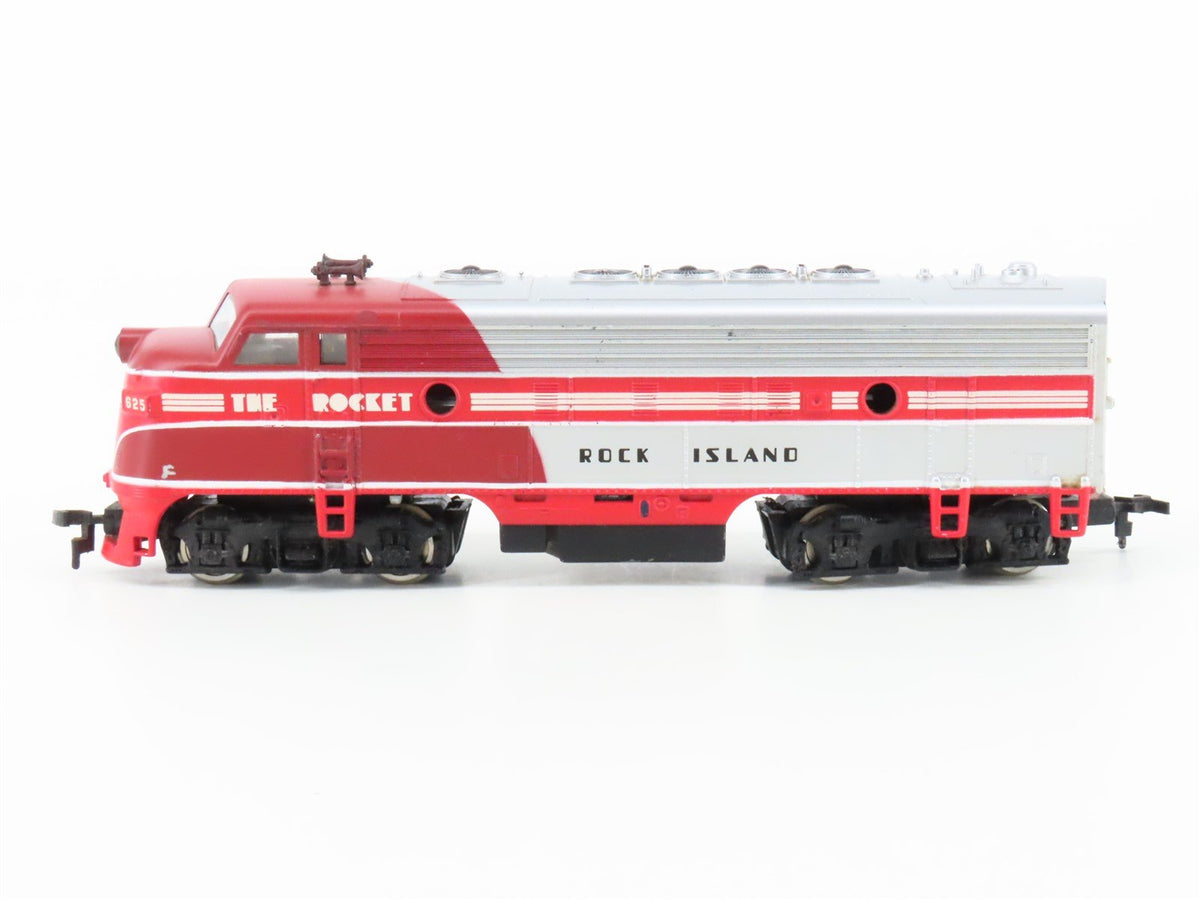 HO Scale Mantua RI Rock Island &quot;Rocket&quot; EMD F7A Diesel Locomotive #625