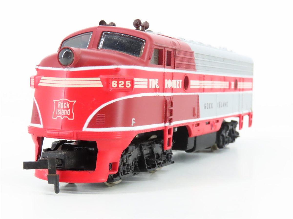 HO Scale Mantua RI Rock Island &quot;Rocket&quot; EMD F7A Diesel Locomotive #625