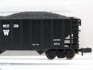 N Scale Atlas 3264 N&W Norfolk & Western 3-Bay Hopper #12987 w/ Coal Load
