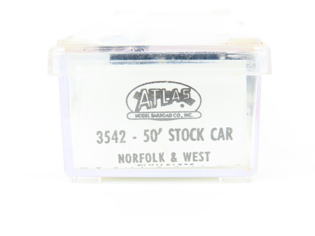 N Scale Atlas 3542 N&amp;W Norfolk &amp; Western 50&#39; Stock Car #316600