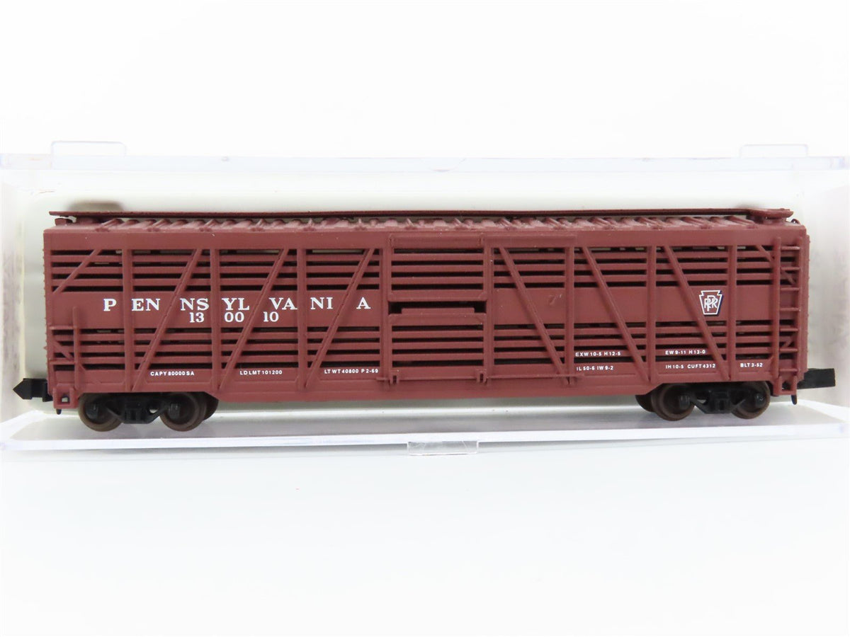 N Scale Atlas 35491 PRR Pennsylvania 50&#39; Stock Car #130010