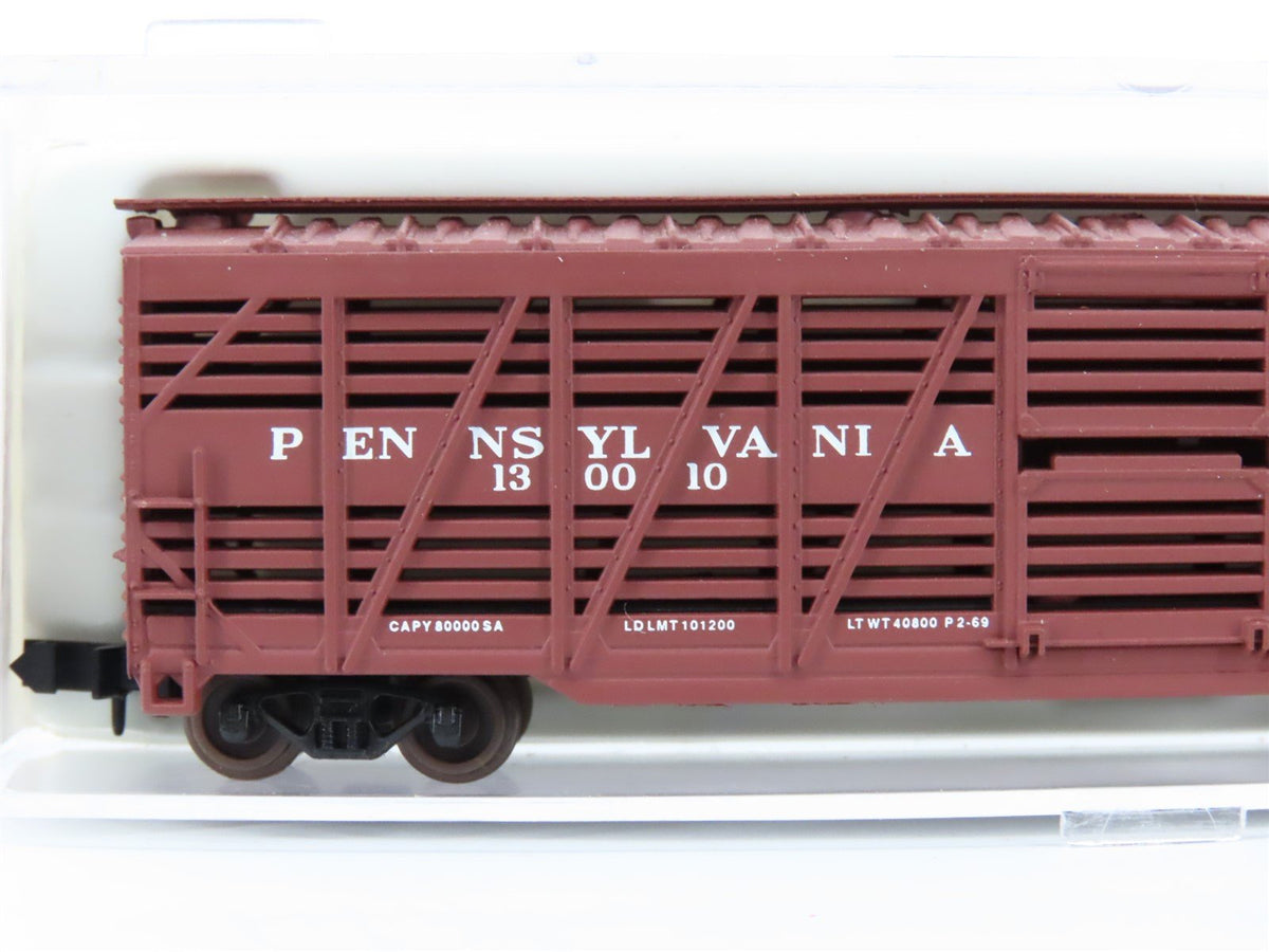 N Scale Atlas 35491 PRR Pennsylvania 50&#39; Stock Car #130010