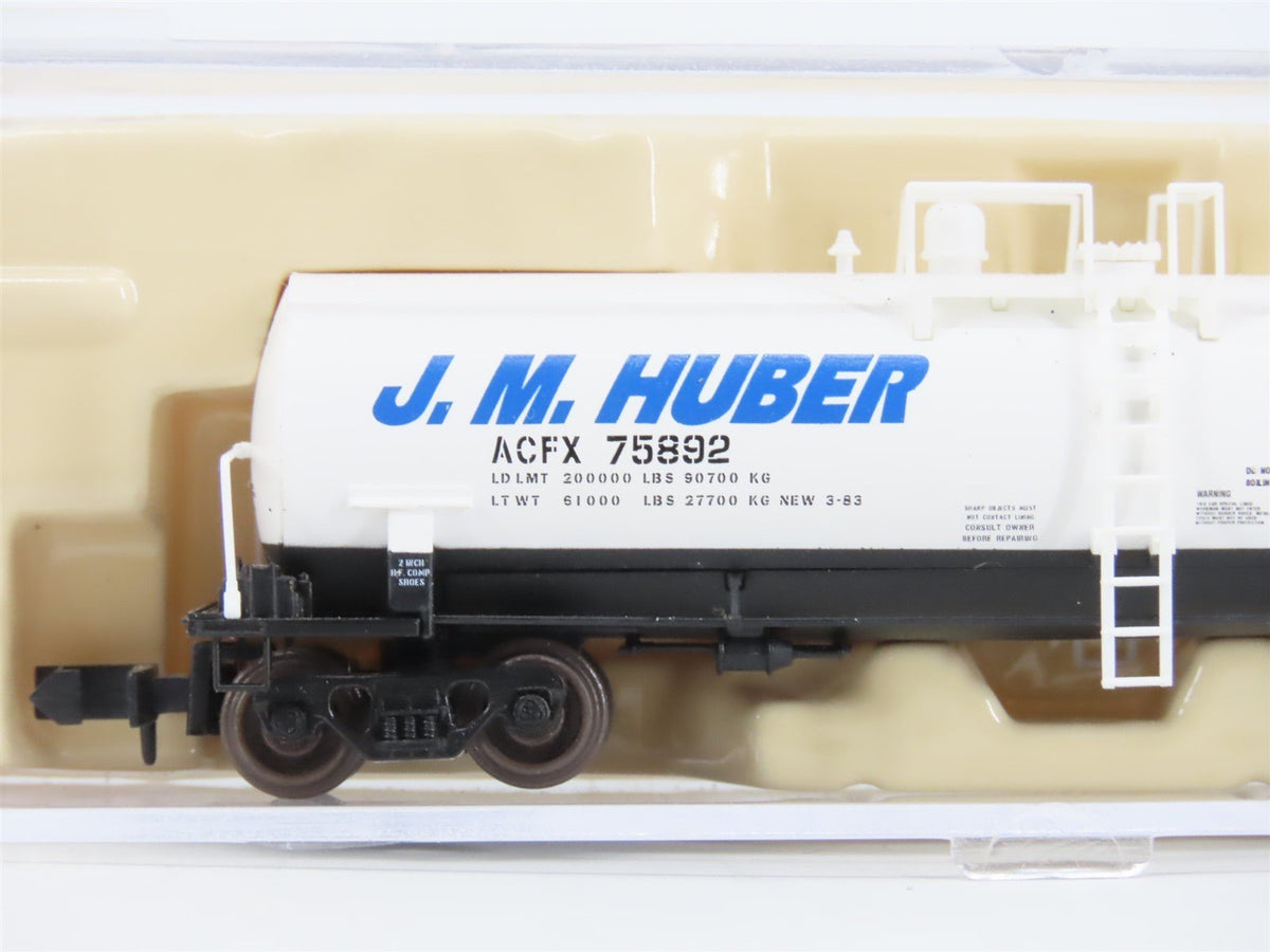 N Scale Atlas 34823 ACFX J.M. Huber Kaolin Tank Car #75892
