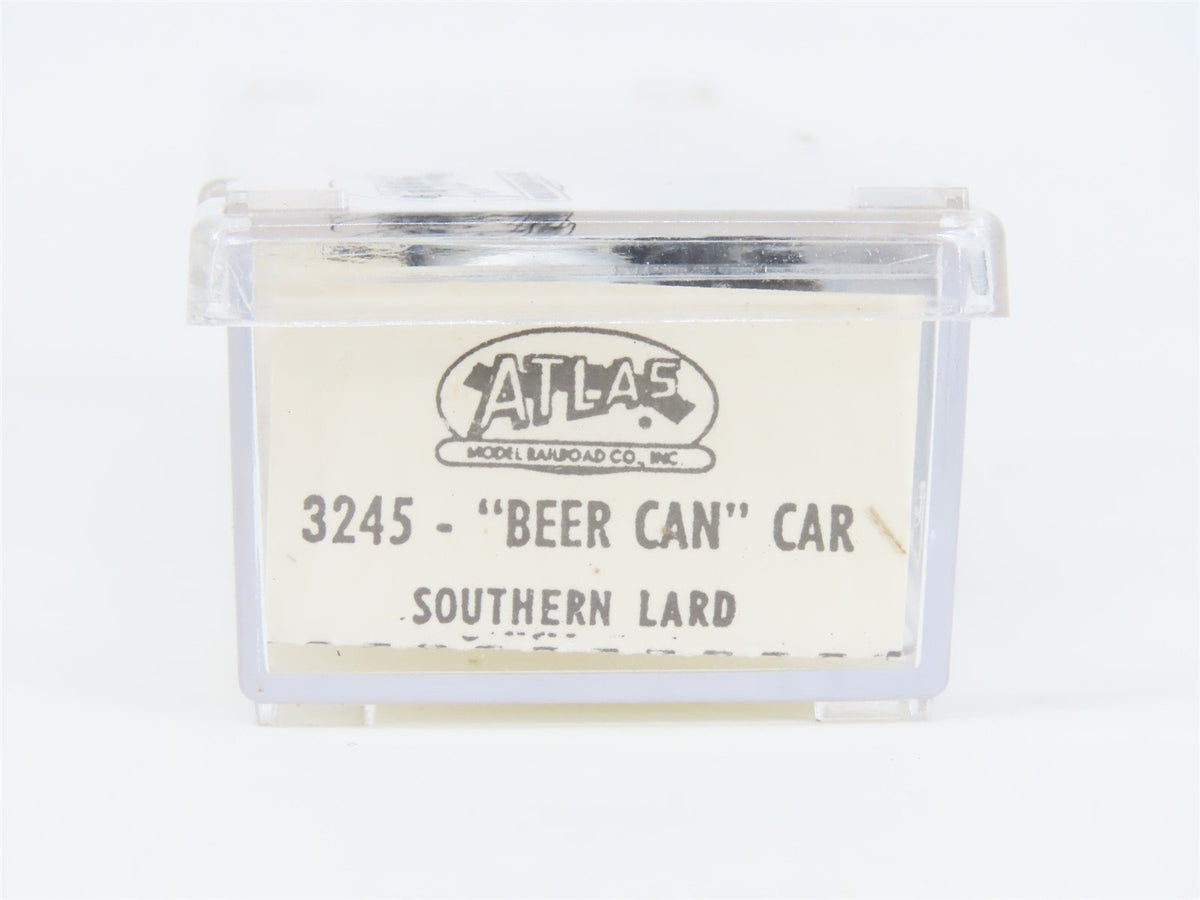 N Scale Atlas 3245 GATX Southern Star Lard &quot;Beer Can&quot; Shorty Tank Car #74401