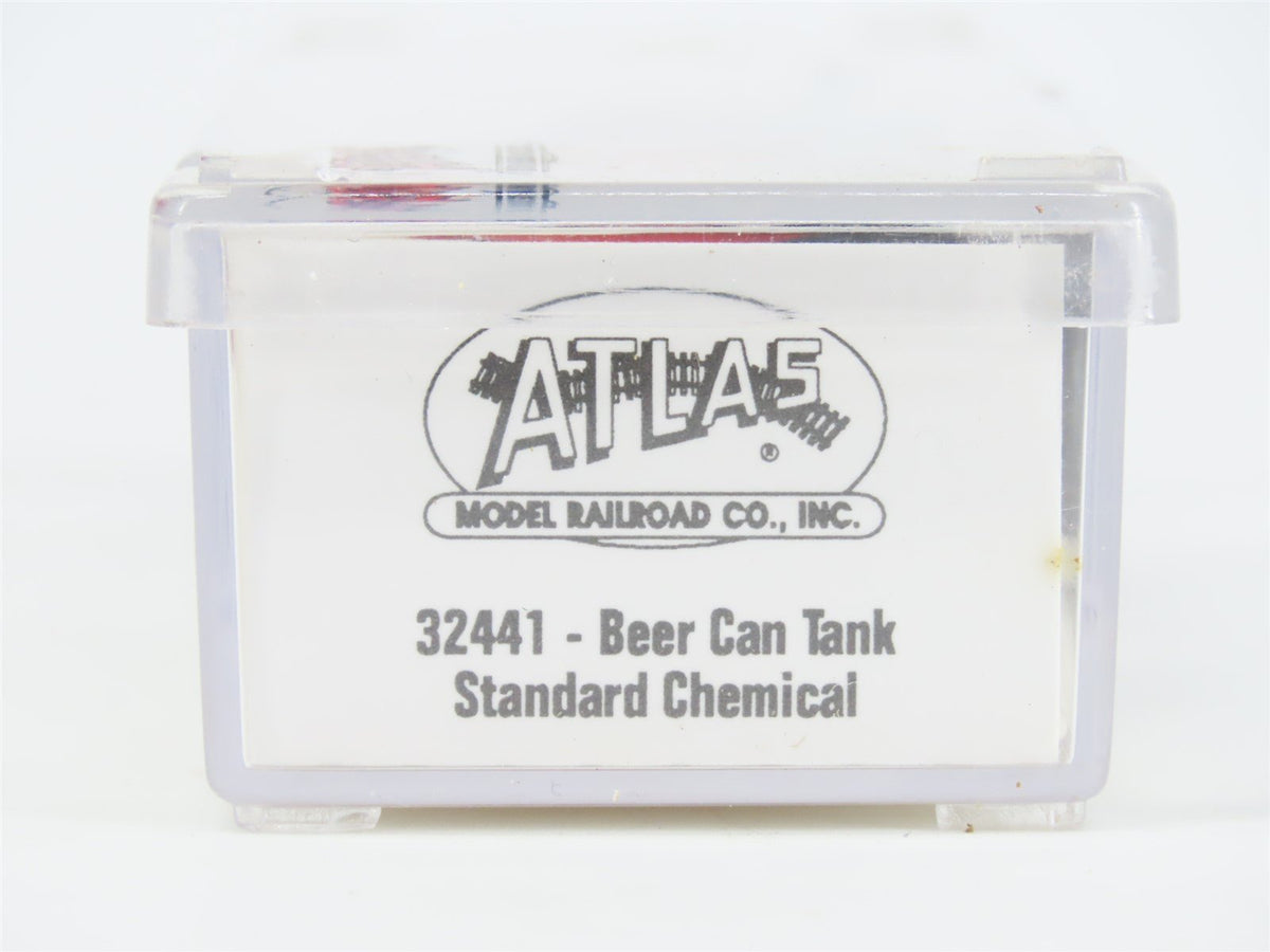 N Scale Atlas 32441 SCLX Standard Chemical &quot;Beer Can&quot; Shorty Tank Car #507