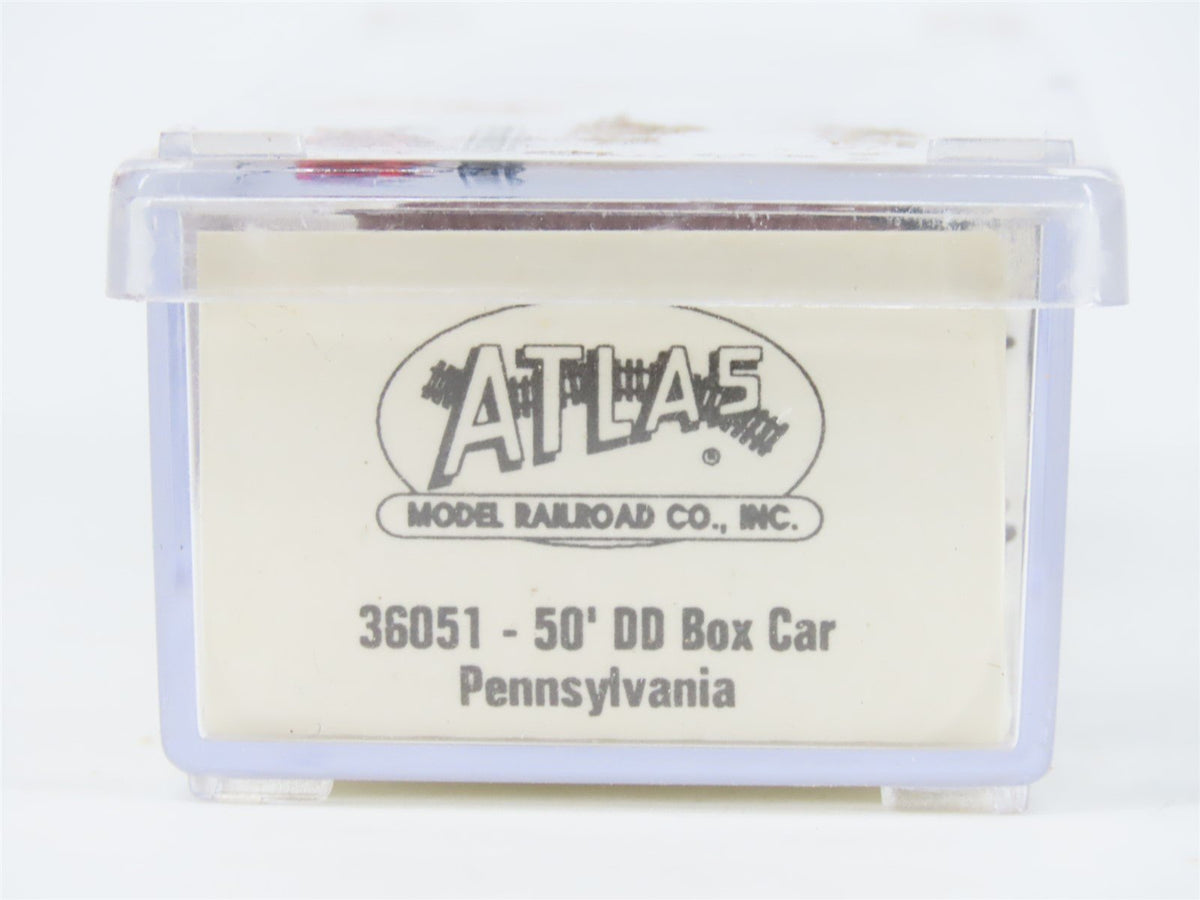 N Scale Atlas 36051 PRR Pennsylvania 50&#39; Double Door Box Car #85279