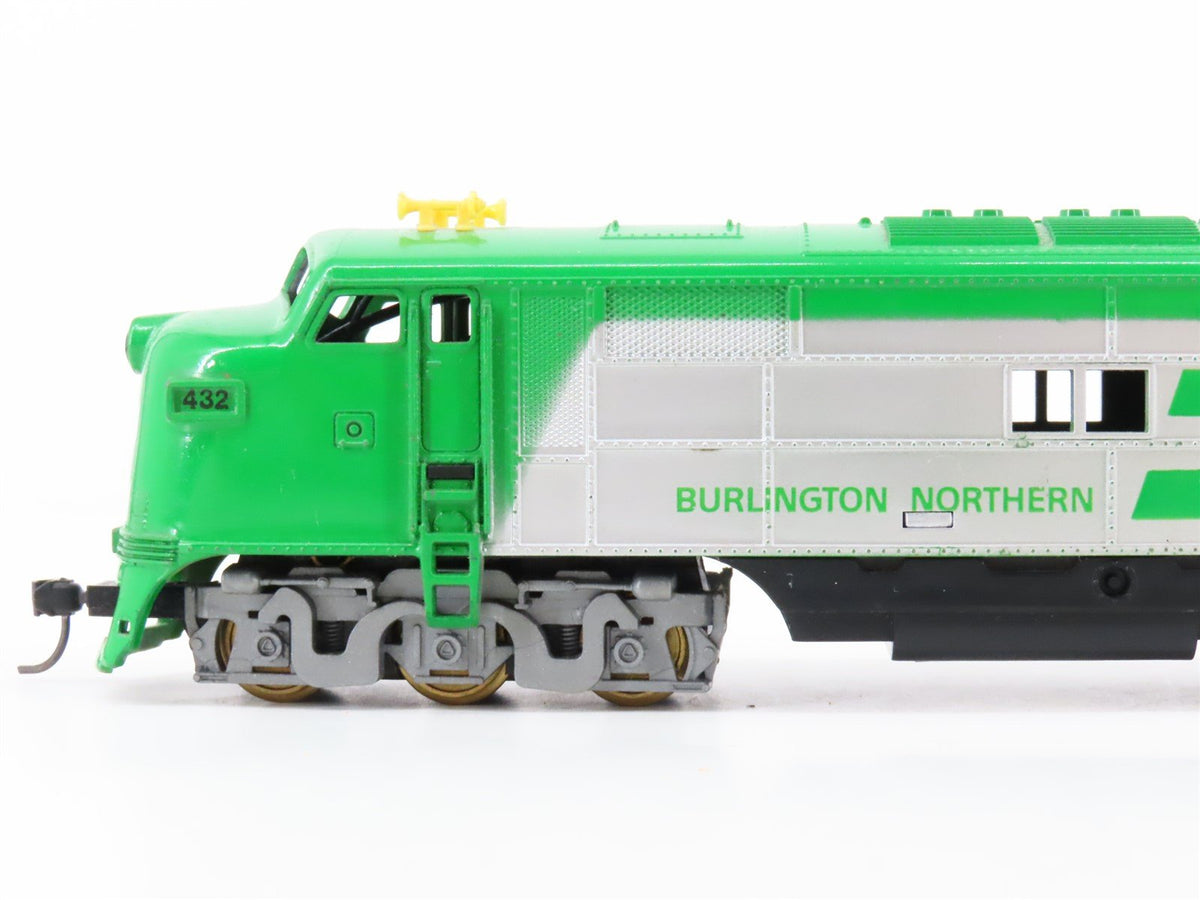 HO Scale TYCO BN Burlington Northern EMD E7A Diesel Locomotive #432