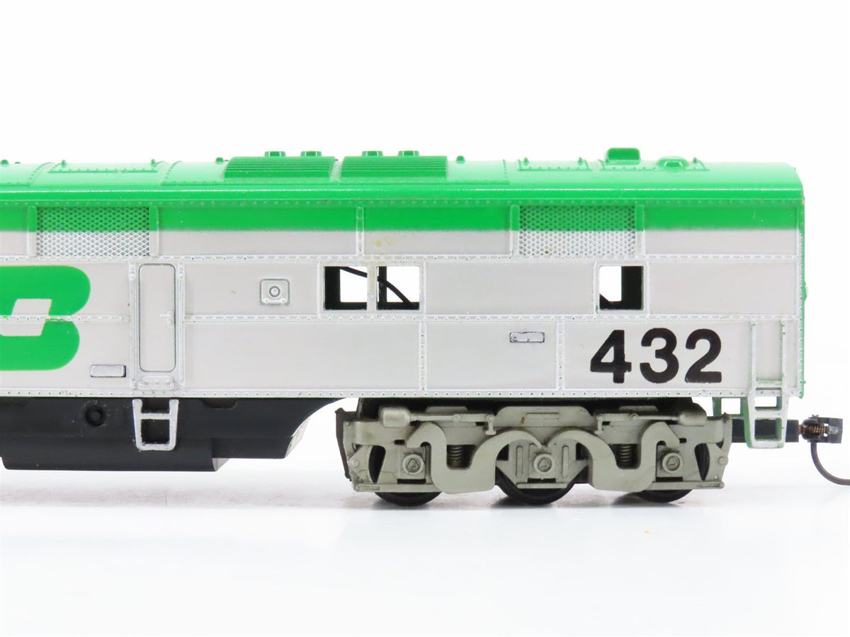 HO Scale TYCO BN Burlington Northern EMD E7A Diesel Locomotive #432