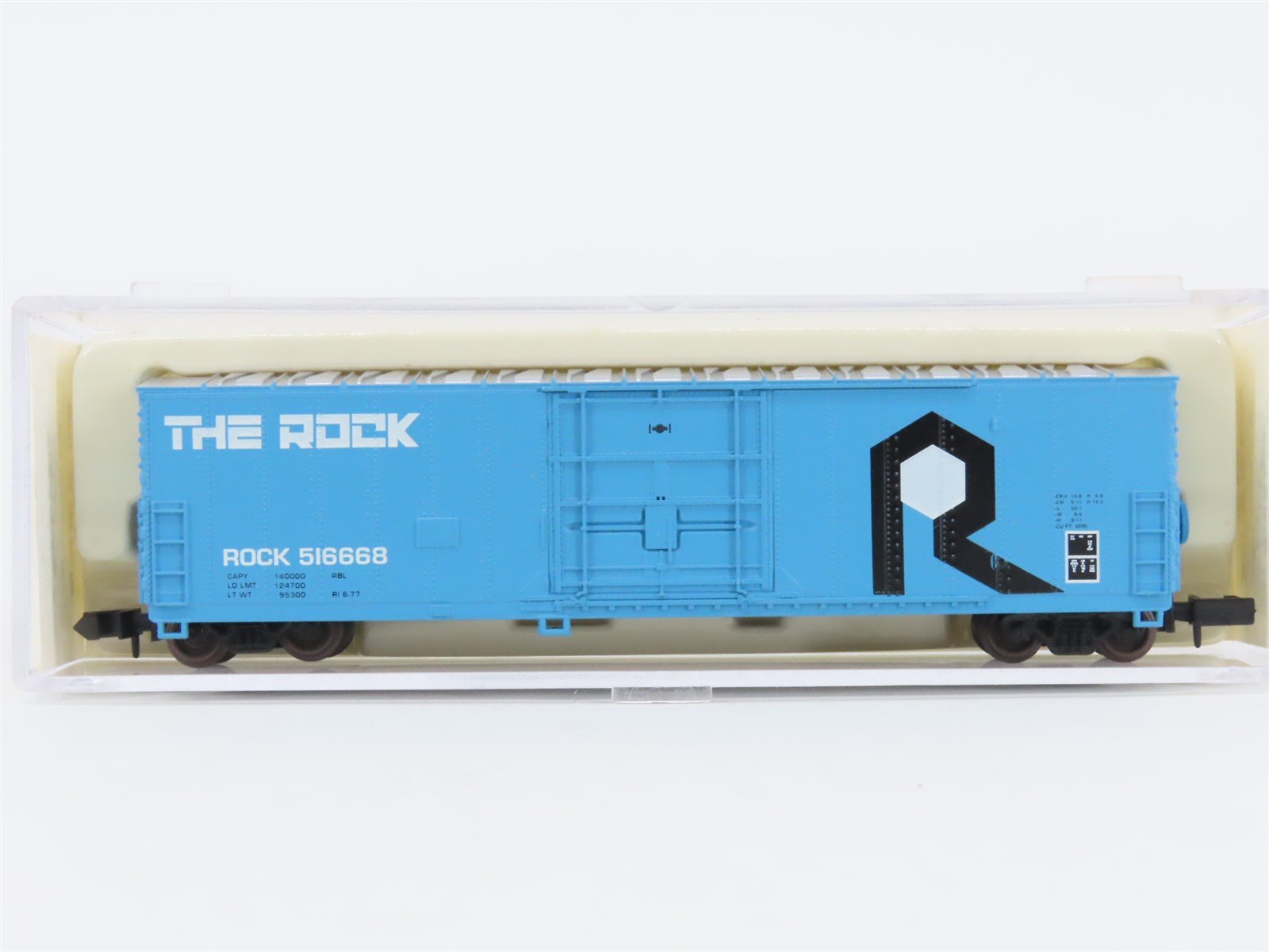 N Scale Atlas 33741 RI ROCK "The Rock" 50' FGE Plug Door Box Car #516668