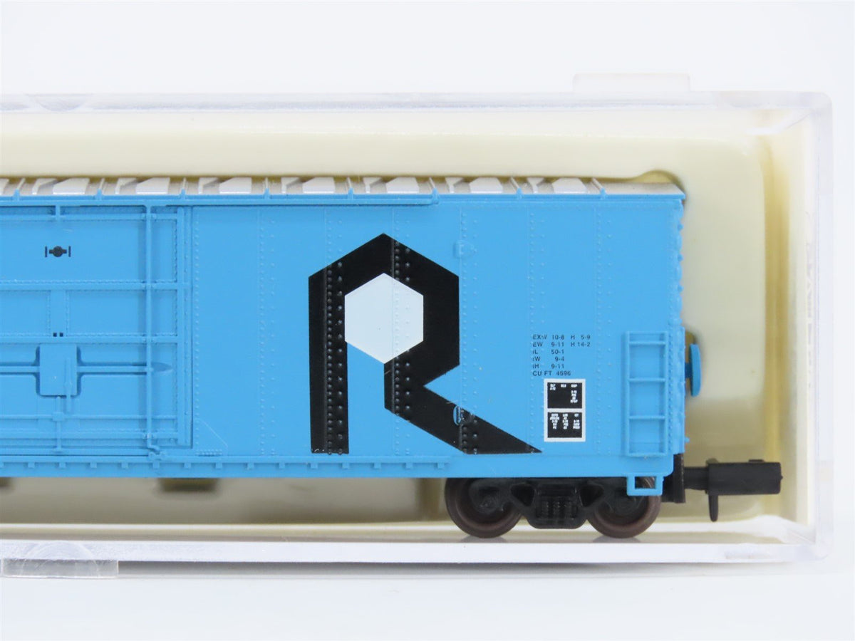 N Scale Atlas 33741 RI ROCK &quot;The Rock&quot; 50&#39; FGE Plug Door Box Car #516668