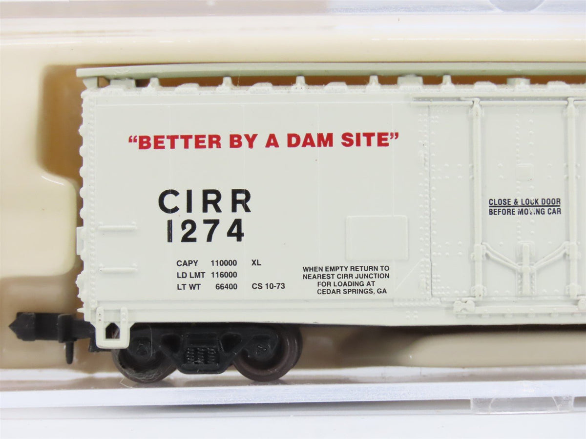 N Scale Atlas 33121 CIRR Chattahoochee Industrial Railroad 40&#39; Box Car #1274