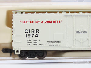 N Scale Atlas 33121 CIRR Chattahoochee Industrial Railroad 40' Box Car #1274