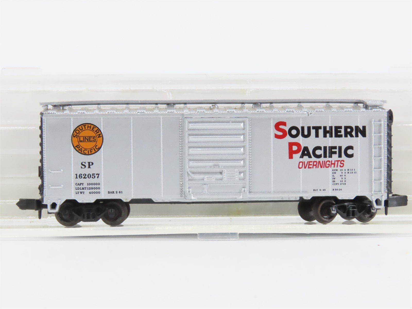 N Scale Atlas 3442 SP Southern Pacific "Overnights" 40' Box Car #162057