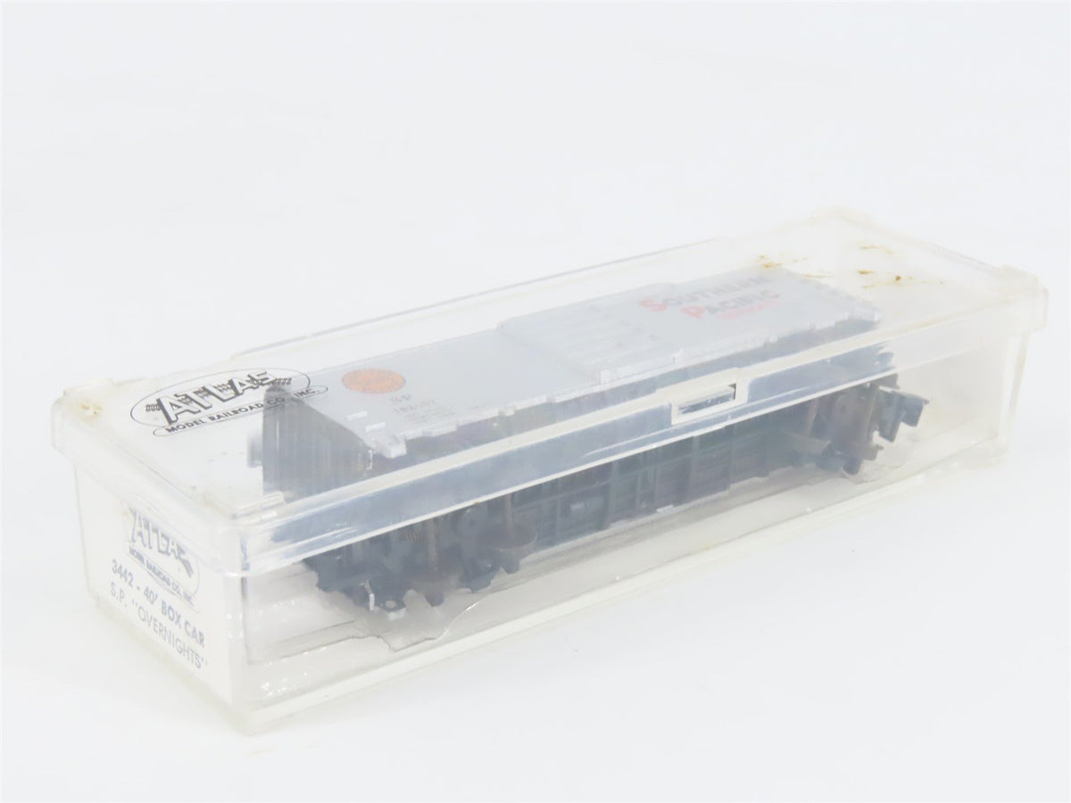 N Scale Atlas 3442 SP Southern Pacific &quot;Overnights&quot; 40&#39; Box Car #162057