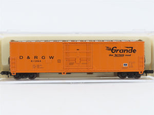 N Scale Atlas 33632 D&RGW Rio Grande 50' FGE Plug Door Box Car #61264