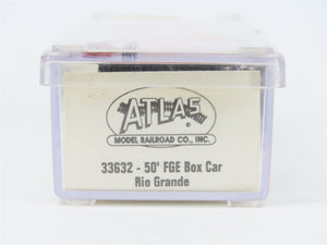 N Scale Atlas 33632 D&RGW Rio Grande 50' FGE Plug Door Box Car #61264