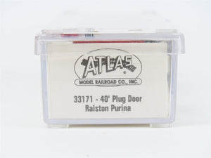 N Scale Atlas 33171 RPCX Ralston Purina Company 40' Plug Door Box Car #406