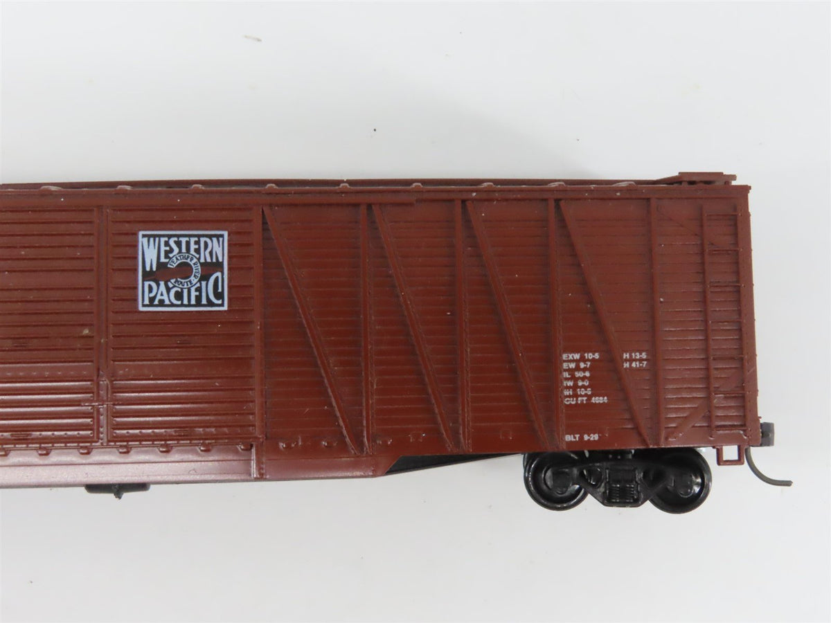 LOT of 7 HO Scale WP Western Pacific &quot;Feather&quot; Box Cars